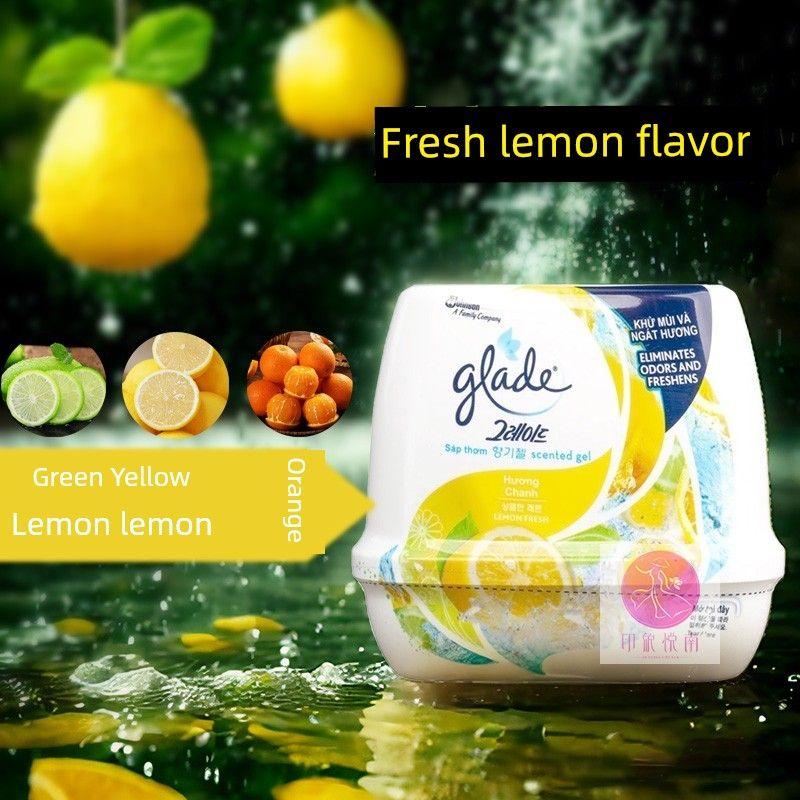 

Таиланд Glade Glade Твердый бальзам Освежитель воздуха Ароматерапия Комнатный Стойкий аромат Туалетный дезодорант Дезодорант Fresh Lemon Flavor [Fresh and Refreshing] 180 g