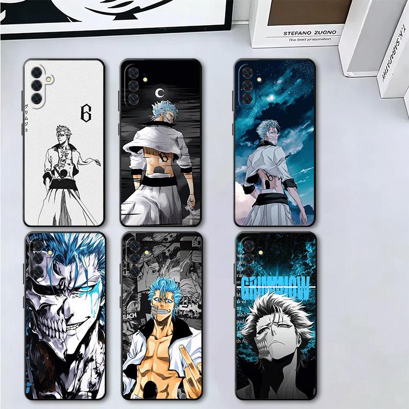 Bleach Grimmjow 6 Soft Phone Case for Samsung A17 A37 A57 A16 A26 A36 A56 A15 A25 A35 A55 A14 A24 A34 A54 A13 A23 A33 A53 A52 A1