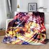 Cartoon Sword Art Online bedruckte Decken Picknickdecke Warme Flanelldecken Heim-Bettwäsche Decken für Betten Geburtstagsgeschenk