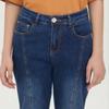 Benetton  Incisional Roll Up Straight Denim Pants Badp15341