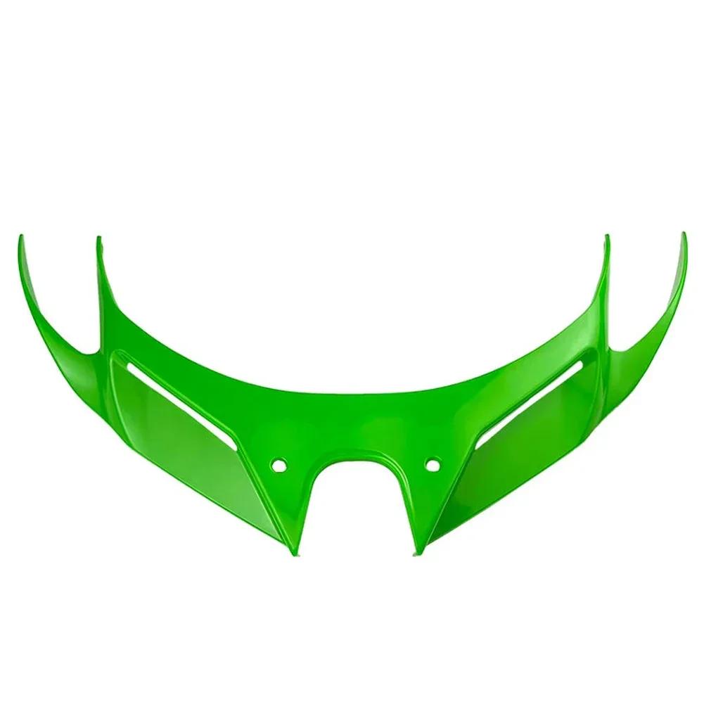 Carbon Fiber Motorcycle Splitter Aerodynamic Wing Shark Fin Air Intake Wing Front Chin Spoiler & Wind Splitter for Yamaha R15 V4