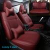 Premium Leather Car Seat Cover For Toyota RAV4 2013-2018 Custom Fit Auto Special Luxury Protect Breathable Car Seat Cushion