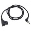 D-Tap To DC2.1/DC2.5 Cable Locking Power Cable Angle D-Tap for Atomos Video Assists Monitors Lectrosonic Receiver