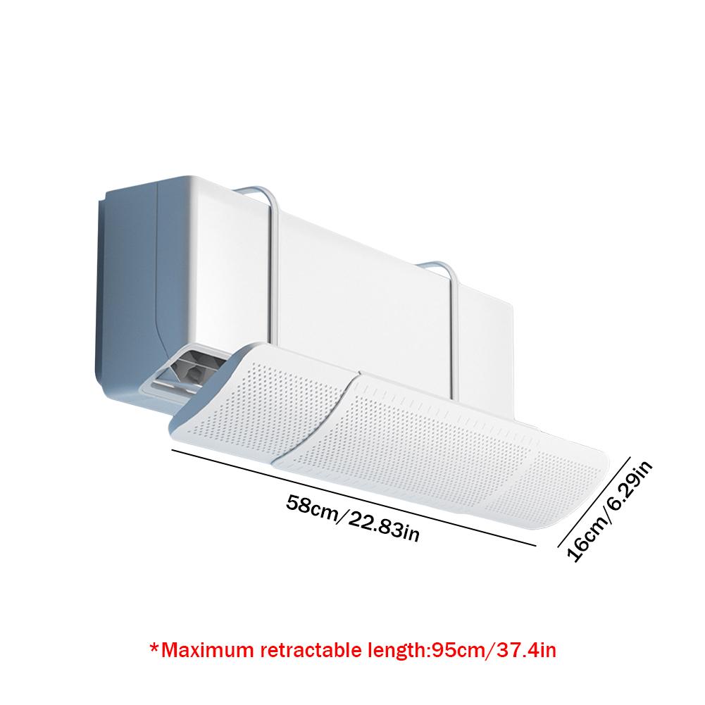Universal Air Conditioner Wind Deflector Wall-mounted Air Conditioning Windshield Anti-Direct Blowing Retractable Outlet Baffle