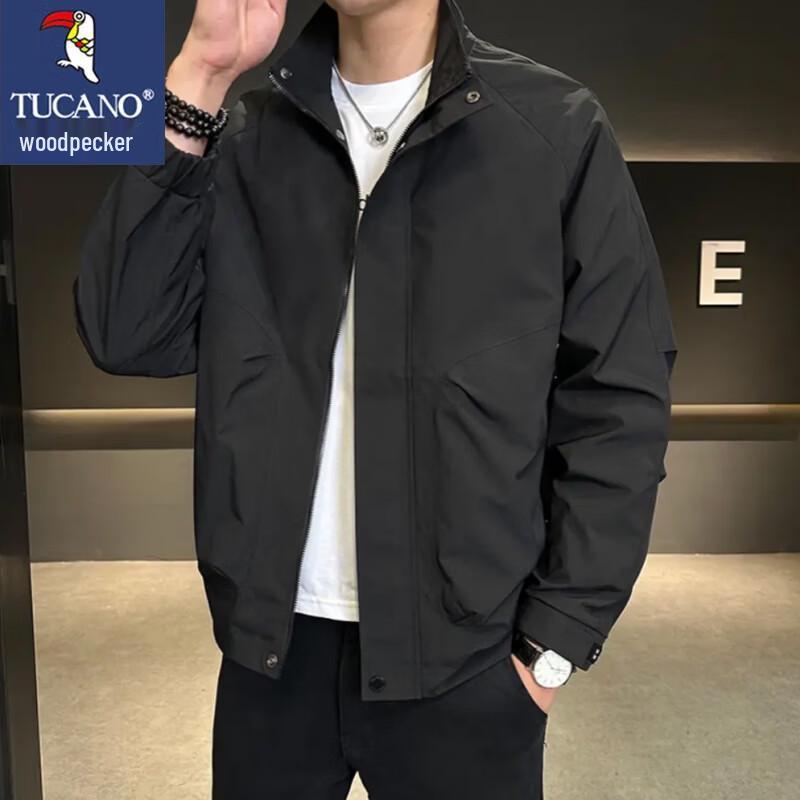 TUCANO Men's Casual Stand Collar Jacket