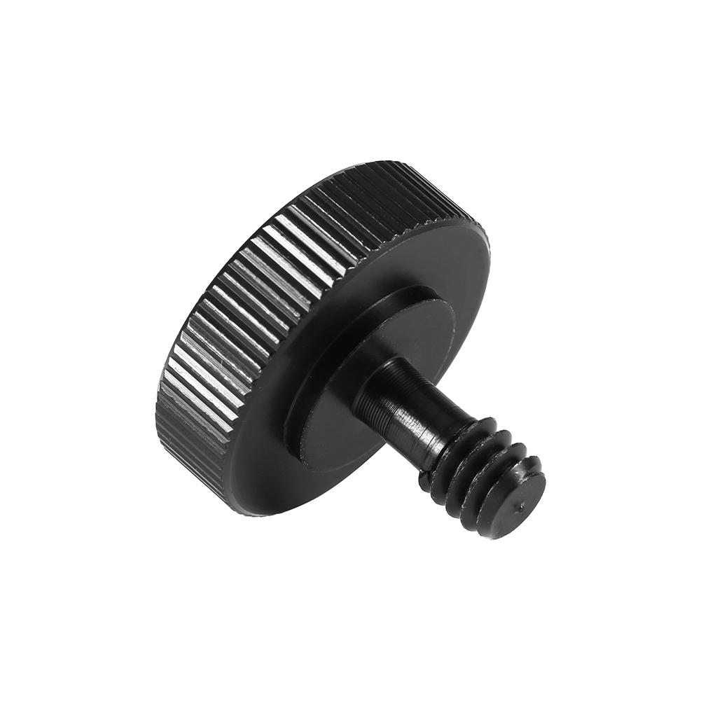 New Black 1 4 Male To 1 4 Female Screw Adapter For Camera Tripod Bracket Stand
