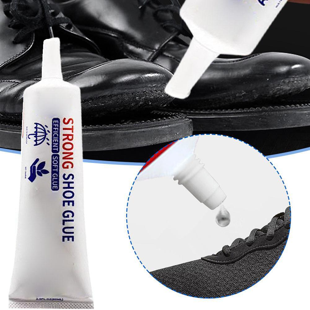 60ML Multifunctional Shoe Repair Glue Resin Soft Glue Shoes Shoe Glue Special To Leather Sneakers Repair Shoes Waterproof R V7K8