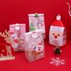 50 Counts Christmas Santa Bag Christmas Gift Bags 2023 New Year Xmas Cookie Candy Packaging Pouch