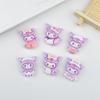 10Pcs New Kawaii Cute Candy Bow Tie Cartoon Animalseries Flat Bottom Scrapbook Diy Jewelry Making Hairwear Accessorie A130