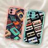 Cassette Tape Retro Style Phone Case For IPhone 14 11 12 13 Mini Pro Max 8 7 Plus X XR XS MAX Translucent Matte Cover