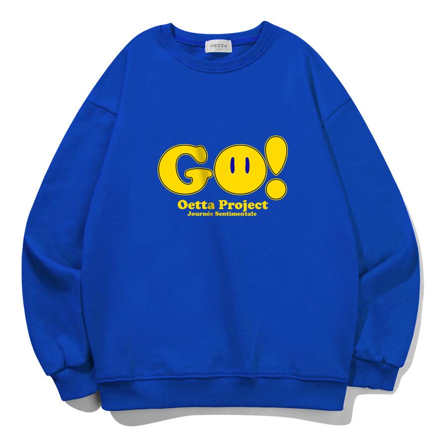 Yda Go Oversized Sweatshirt Blue M/Free