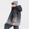 Boys' Gradient Texture Winter Down Jacket