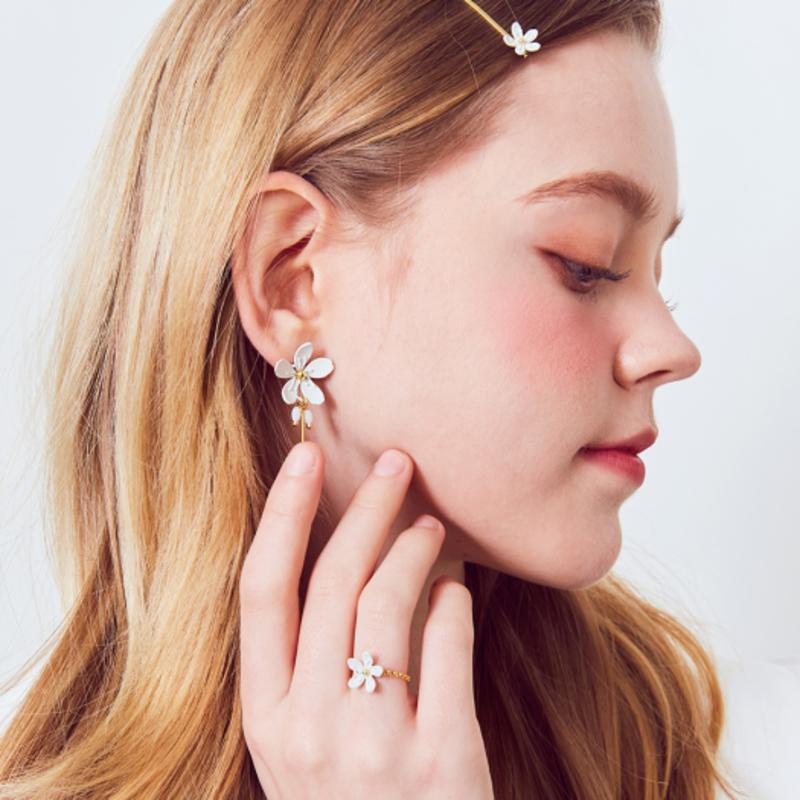 Dana Burton Mini Aconite Simple Hairpin