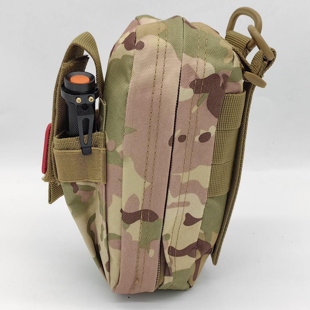 Portable Tactical MOLLE First Aid Kit Waist Bag