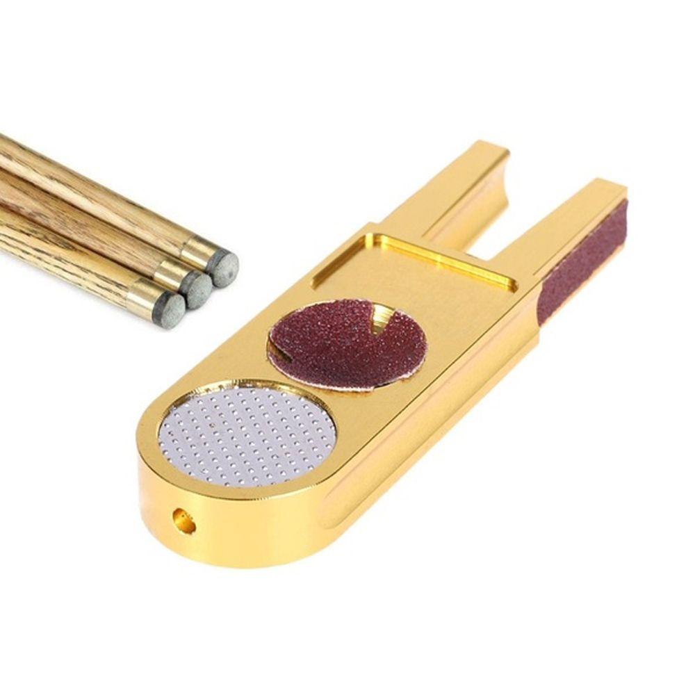 Scuffer Dime Snooker Shaper Nickel Burnisher Tip Trimmers U-shape Billiards Pool Cue