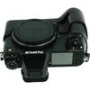 Genuine Leather Half Body Camera Case For Fujifilm Fuji GFX 100S Gfx100s Battery Opening Bottom Cover