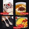 Long Handle Titanium Spoon Fork Portable Picnic Utensils Spoon Fork  Outdoor Travel Supplies