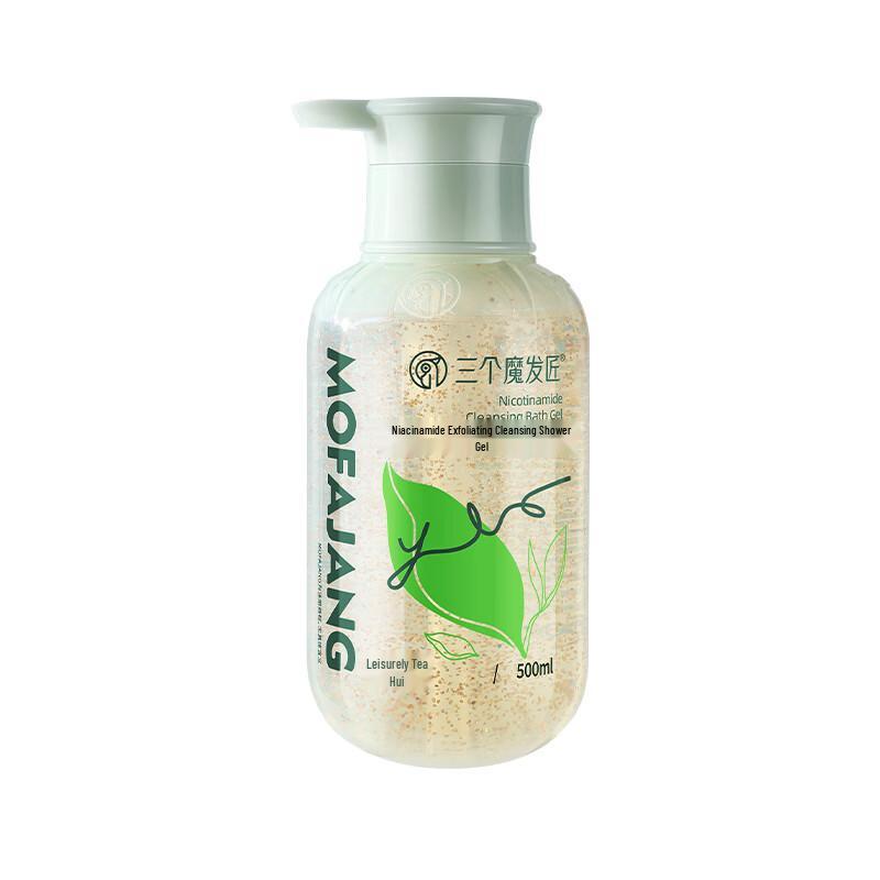 Three Magicians Nicotinamide Scrub Purifying Shower Gel