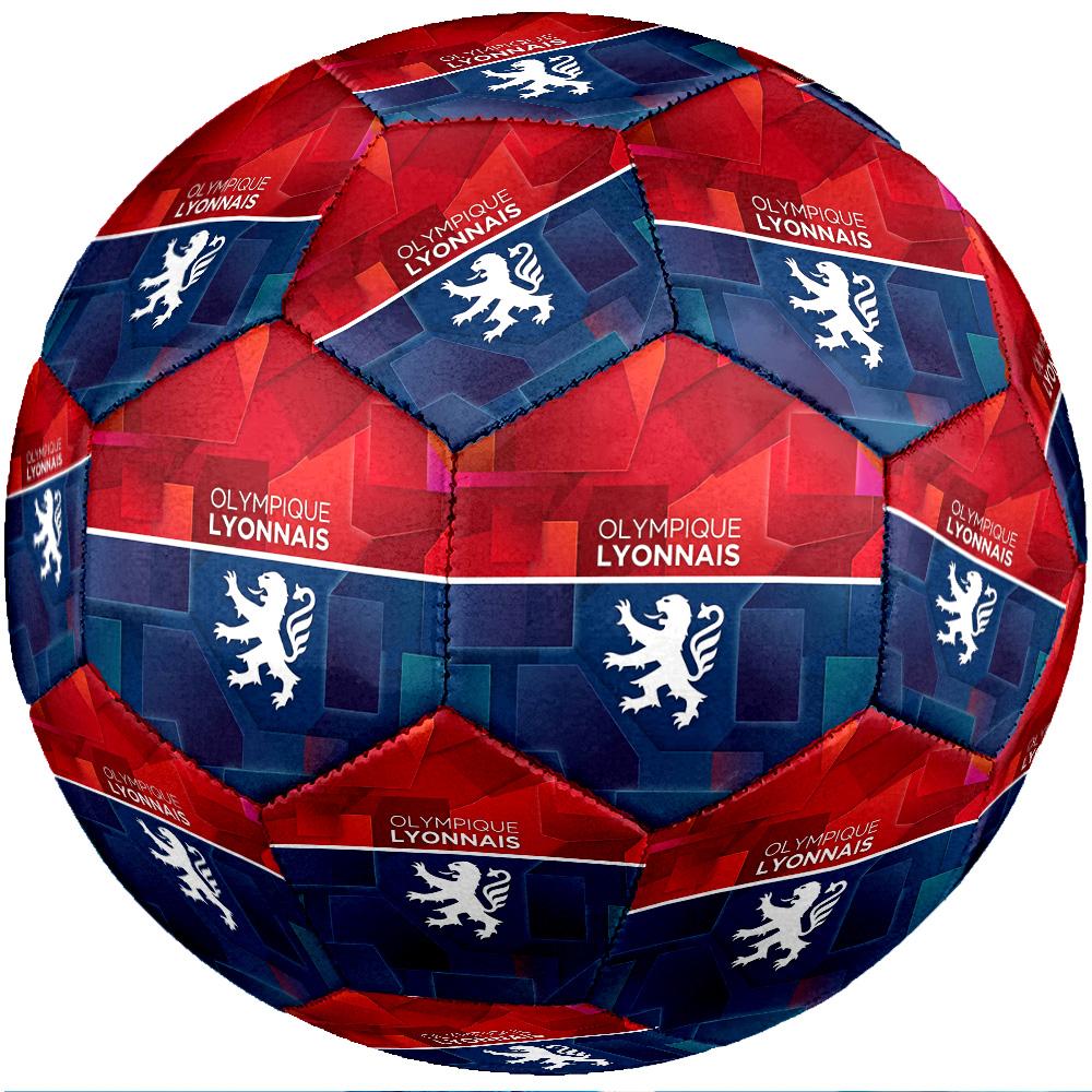 Lyon FC Größe 5 Standard Fußball Langlebiger Trainings-Match Fußball für Erwachsene Outdoor-Sport