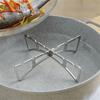 Stainless Steel Cookware Steamer Rack Compact Stove Rack Portable Baking Pot Stand  Outdoor