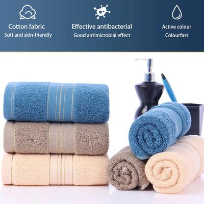 Household Use Bath Towels Home Friendly For Home & Garden Serviettes Beach Towel Soft Spa Solid Color Bathroom Accessories