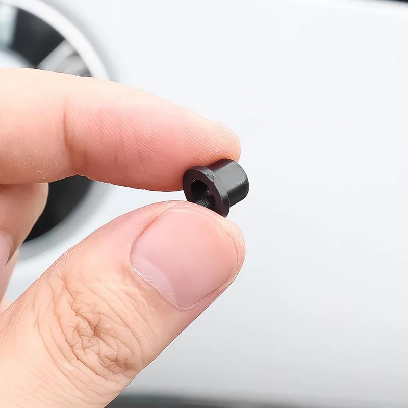 Hole Plug Auto Body Plugs 10 Pieces Truck Bed Hole Plugs Black Rubber Hole Plug For Women Men Adults Bikes Frame