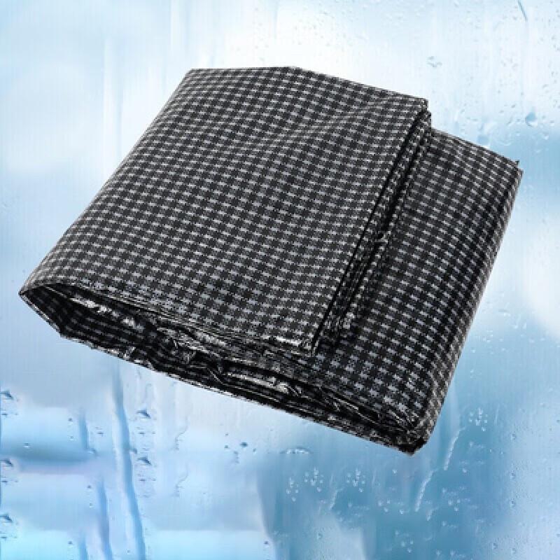 Sheng Kaixuan Outdoor Rainproof Black Grid Tarpaulin