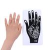 Creative Hand Foot India Flower Wedding Tool Tattoo Stencil Henna Stencil Body Art Sticker Template