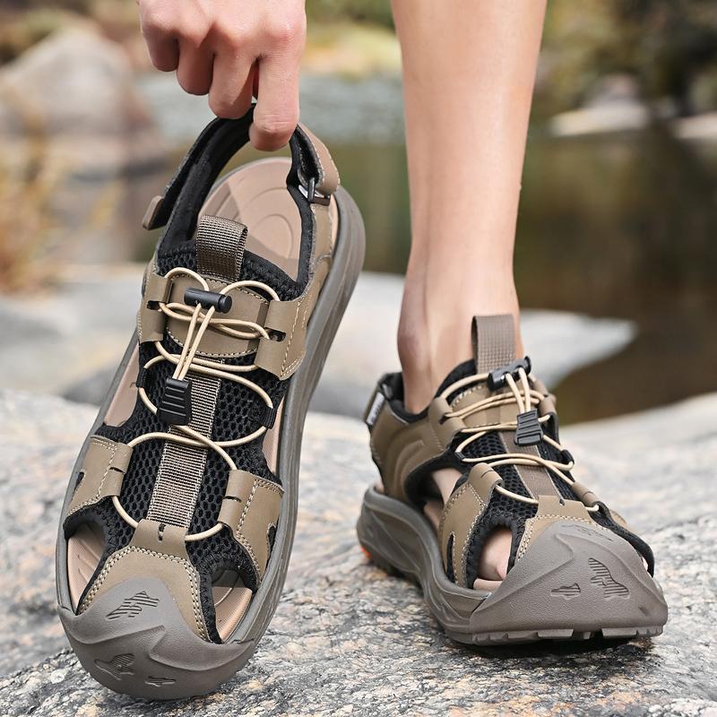 Fashion Trendy Summer Men's Shoes Comfortable and Luxury designer style Street Fashion Walking Outdoor leisure beach sandal 38-45