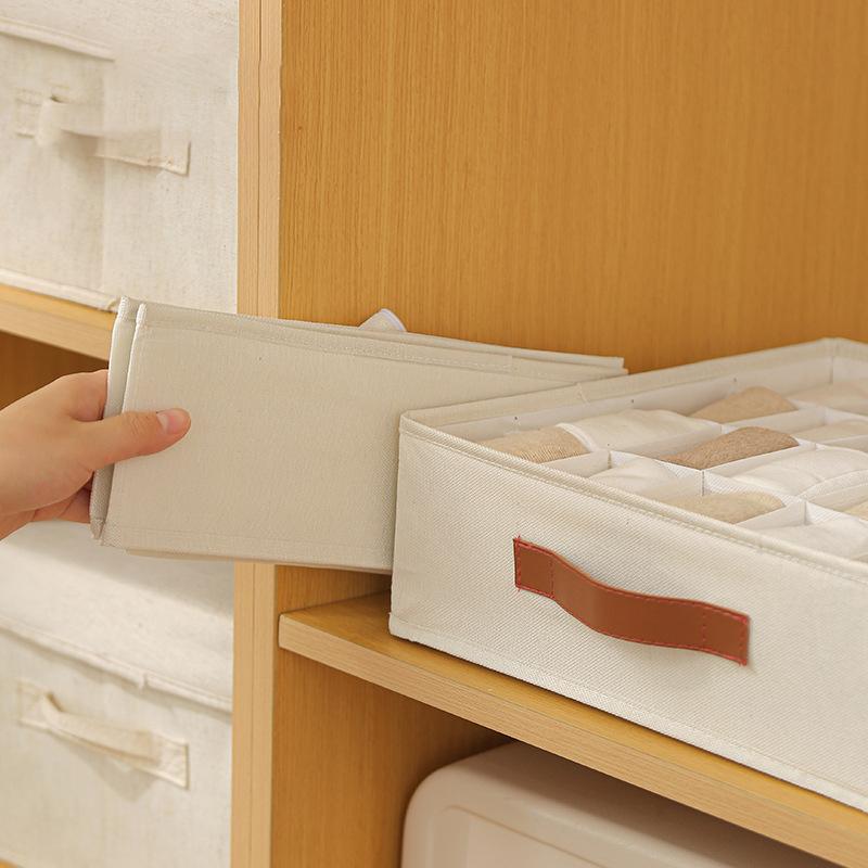 1Pcs Pants Storage Box Clothes Organizers Of Cabinets And Drawers Fabric Foldable Boxes For Bedroom Wardrobe Organization Home