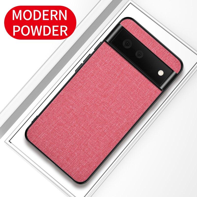 Custodia rigida per PC a strato di tessuto per Google Pixel 6 Pro Cover  morbida TPU Paraurti in plastica dura Cover posteriore per Google Pixel 6  acquista in modo economico — spedizione