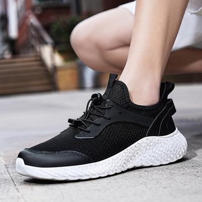 Fashion Mesh Surface Breathable Men's Casual Shoe Comfort Soft Mens Sport Shoes Anti-wear Elastic Outdoor Casual Flat Shoes for Men Hot