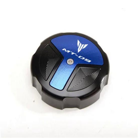 Motorcycle Newest Rear & Front Fluid Reservoir Cap For Yamaha MT09 MT-09 SP TRACER 9/GT  2022 Brake Cylinder Cover