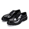 Men's Spring & Autumn British Style Patent Leather Slip-On Shoes for Business & Wedding