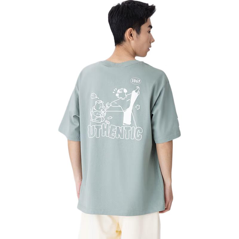 Унисекс спортивная футболка Kappa из чистого хлопка с коротким рукавом K0FW2TD85D XL
