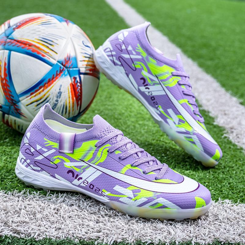 Mens Soccer Shoes New TF/FG Original Anti Slip Wear-resistant Casual Society Soccer Cleats Professional Training Football Shoes