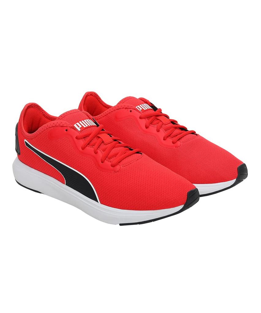 Puma SOFTRIDE Cruise Running 2022 High Risk Size cm Sneakers, Spring/Summer Colorway, Red/Puma Black, 26.5