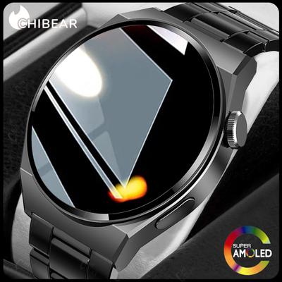 Ecg+ppg Bluetooth Anruf Smartwatch Herren Gt3 Pro Amoled Sport Fitness Tracker Wasserdicht Mann Smartwatch Für Huawei Xiaomi