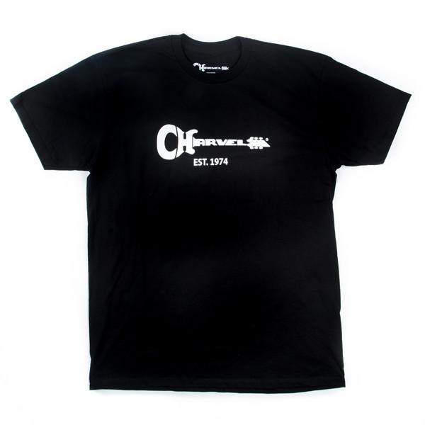 Charvel Guitar Logo Men s T-Shirt Gift, Black, XL (EXTRA LARGE) S