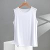 Herren Schnelltrocknendes Modal Eis-Seide Ärmelloses Tanktop für Sommer-Fitness