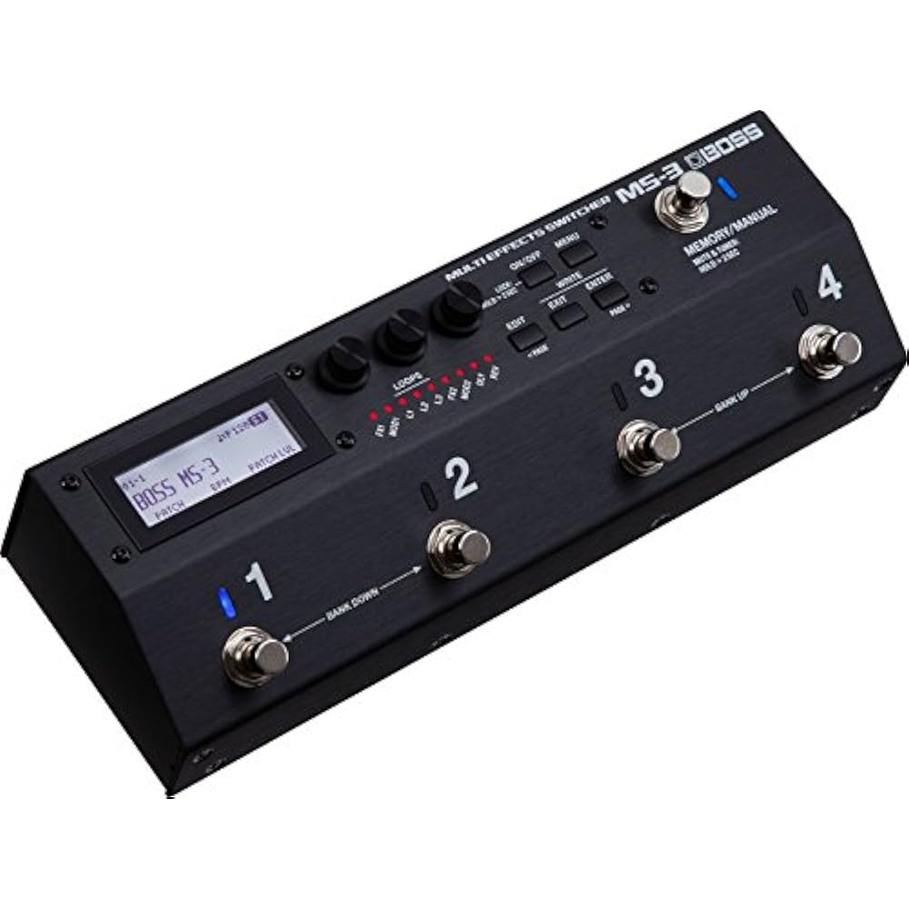 BOSS /MS-3 Multi Effects Switcher Boss Multi Effects Switcher