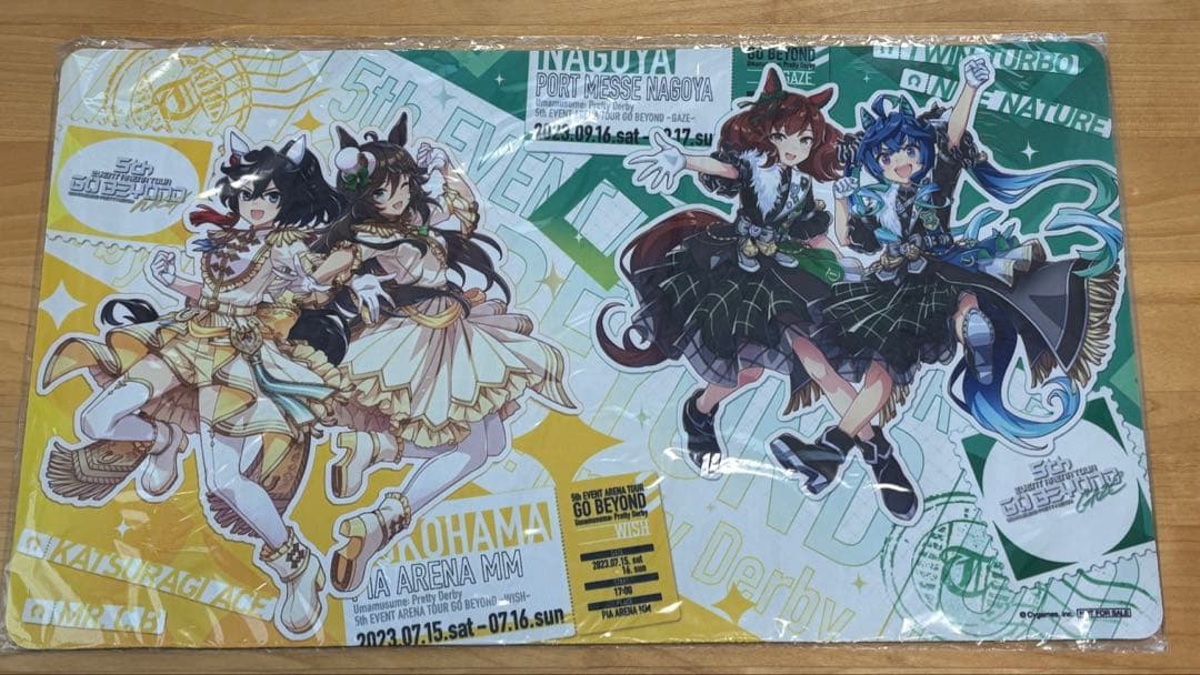 

[Б/У] Uma Musume 5-й Blu-ray Бонус Эксклюзивный коврик для мульти-игры от CyStore