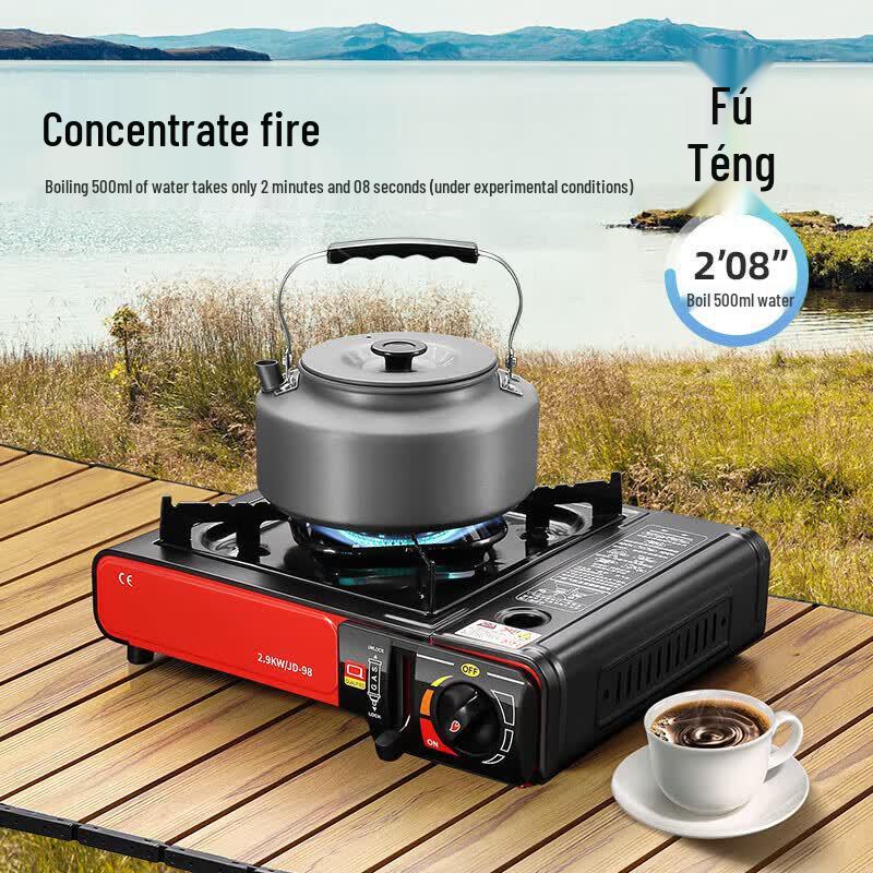 Futeng Portable Outdoor Camping Gas Cassette Stove Size 1