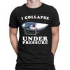Ich breche unter Druck zusammen Lustiges Meme Schwarzer Humor Geschenk Herren Damen T-Shirts #NED