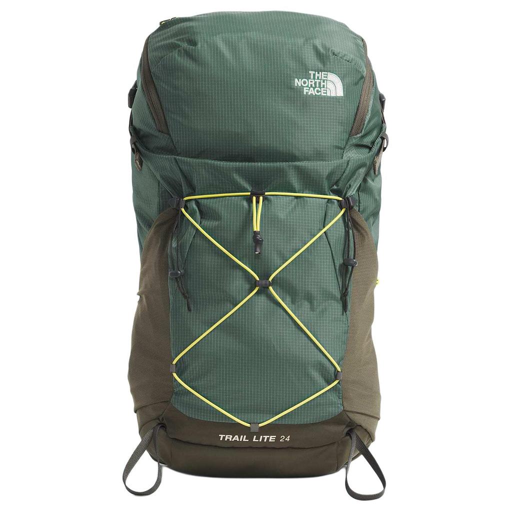 The North Face Trail Lite 24L/25L Waterproof Durable Outdoor Backpack With Brand Logo Print Women Backpack Duck-Green New-Gray-Brown NF0A87C6-BEI