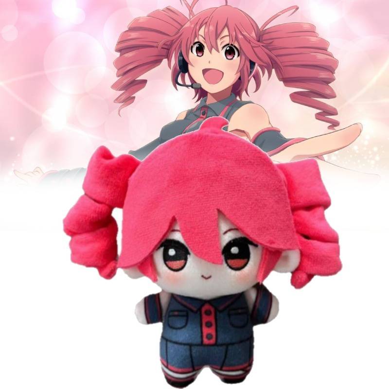 Kasane Teto Anime Plush Doll 10cm Cute Hanging Toy For Teens And Adults