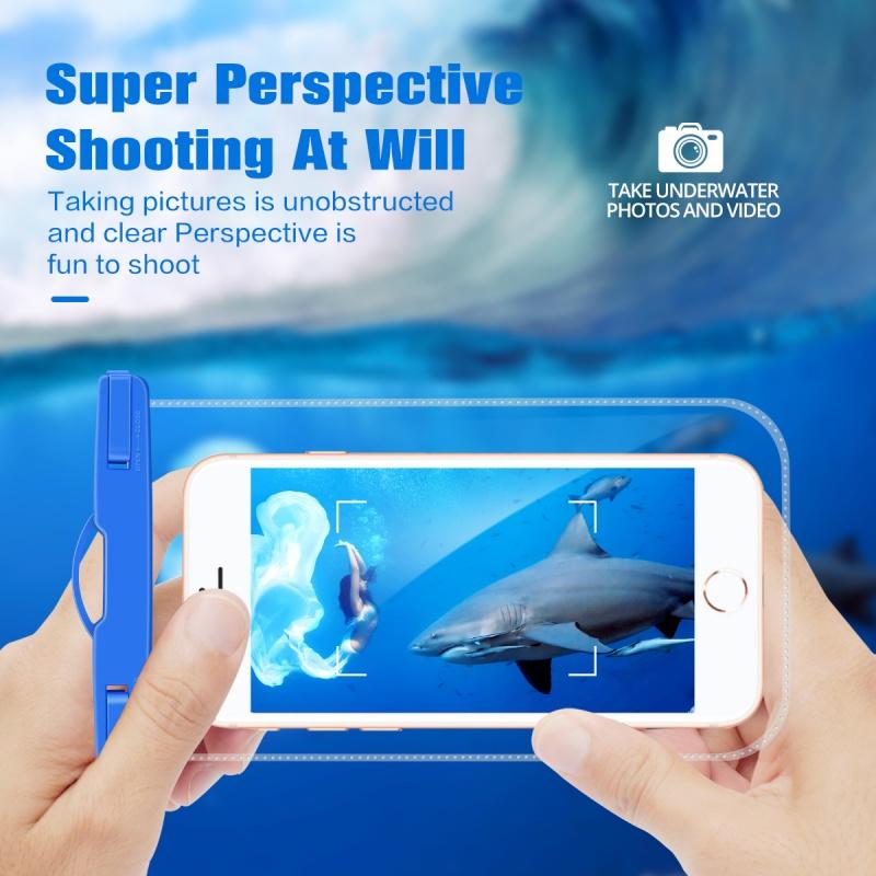 Waterproof Pouch Swimming Gadget Beach Dry Bag Phone Case Cover Camping Skiing Holder For Cell Phone