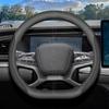 Original Colour For BYD Seal U Car Steering Wheel Cover Sealion 7 Interior  Leather Breathe Nappa Non-slip, Breathable