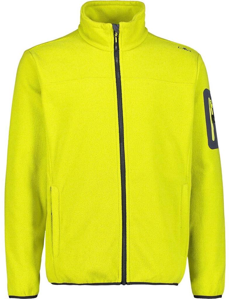 Herrenjacke CMP Fleece Jacquard-Strick-Tech-Jacke (38H2237)
