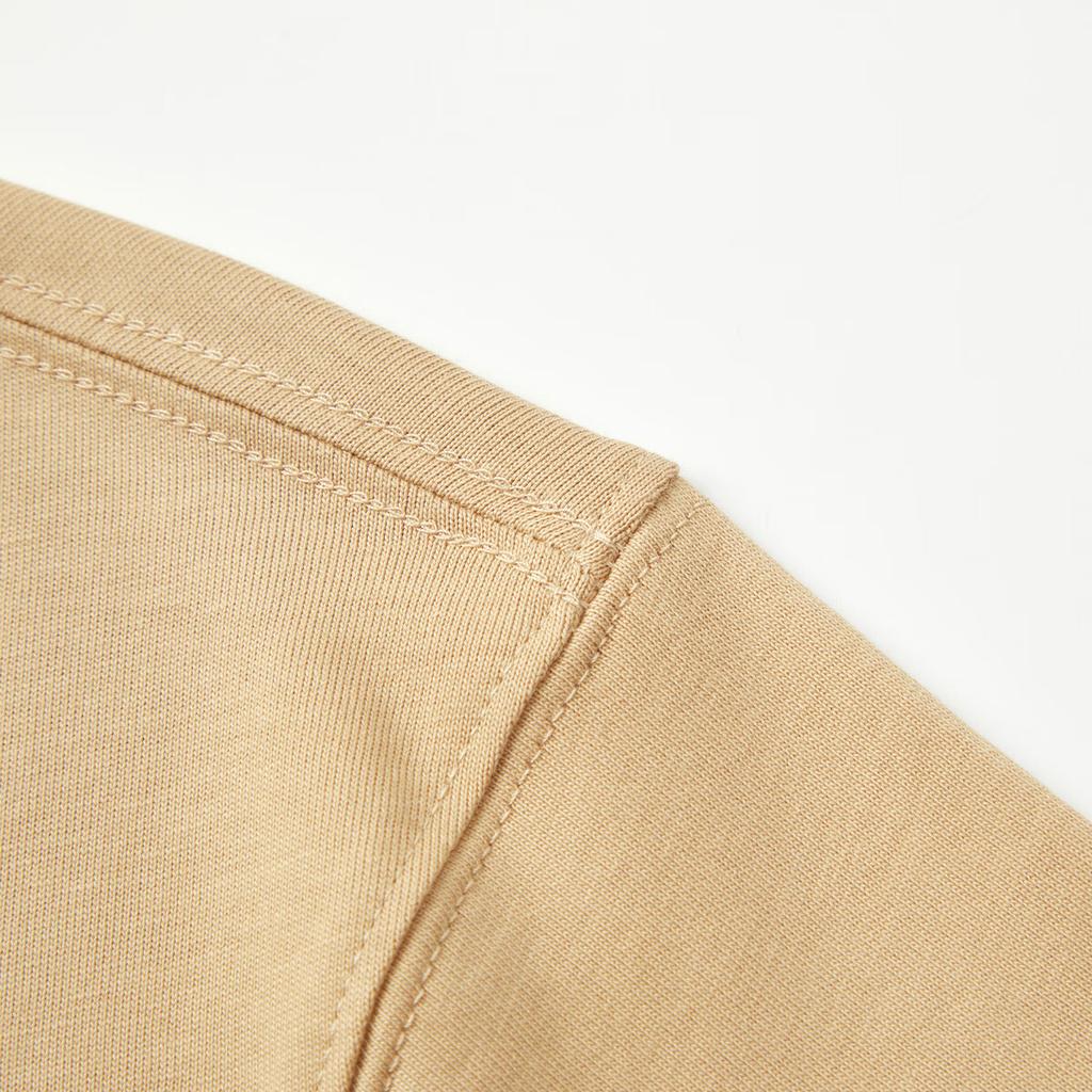 Adidas Letter Print Casual Sports Running Loose Fitness Breathable Round Neck Short Sleeve T-Shirt Men Tops Khaki JI6454